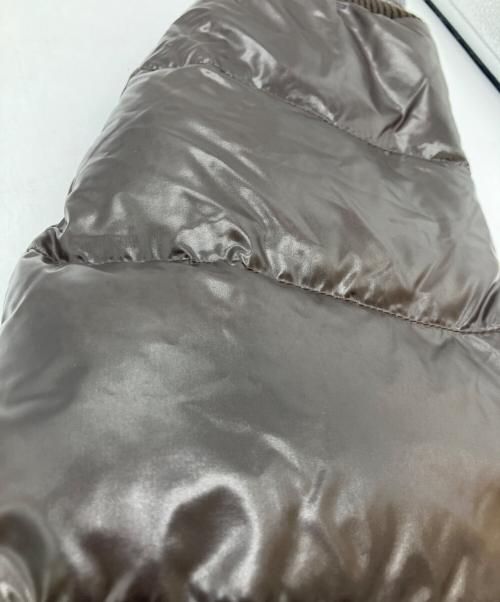MONCLER（モンクレール）MONCLER (モンクレール) BORROME　ボローメダウンジャケット ブラウン サイズ:2の古着・服飾アイテム