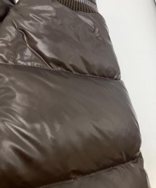 MONCLER（モンクレール）MONCLER (モンクレール) BORROME　ボローメダウンジャケット ブラウン サイズ:2の古着・服飾アイテム