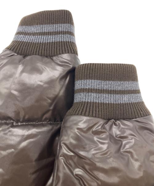MONCLER（モンクレール）MONCLER (モンクレール) BORROME　ボローメダウンジャケット ブラウン サイズ:2の古着・服飾アイテム