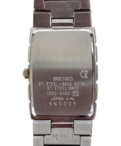 SEIKO（セイコー）SEIKO (セイコー) ドルチェ　リストウォッチ　クォーツ　腕時計の古着・服飾アイテム