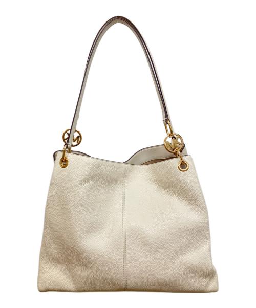 MICHAEL KORS（マイケルコース）MICHAEL KORS (マイケルコース) クリスティナ シボレザー ショルダー ホワイトの古着・服飾アイテム