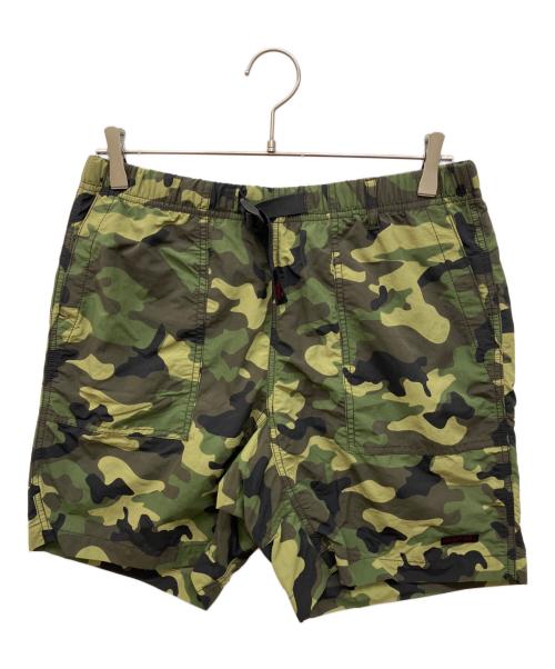GRAMICCI（グラミチ）GRAMICCI (グラミチ) FREAK'S STORE (フリークスストア) カモフラハーフパンツ カーキ サイズ:Mの古着・服飾アイテム
