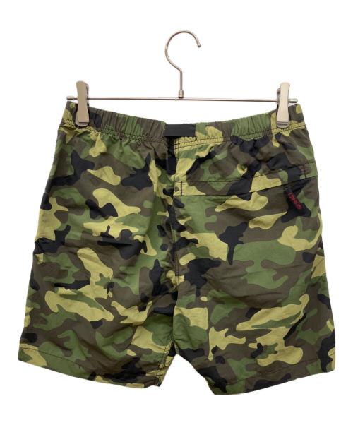 GRAMICCI（グラミチ）GRAMICCI (グラミチ) FREAK'S STORE (フリークスストア) カモフラハーフパンツ カーキ サイズ:Mの古着・服飾アイテム