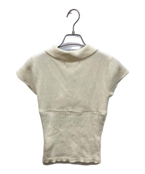 ANDMARY（アンドマリー）andmary (アンドマリー) lindsay logo tops ivory アイボリー サイズ:FREEの古着・服飾アイテム