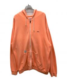 WTAPS（ダブルタップス）の古着「スウェットパーカー」｜オレンジ