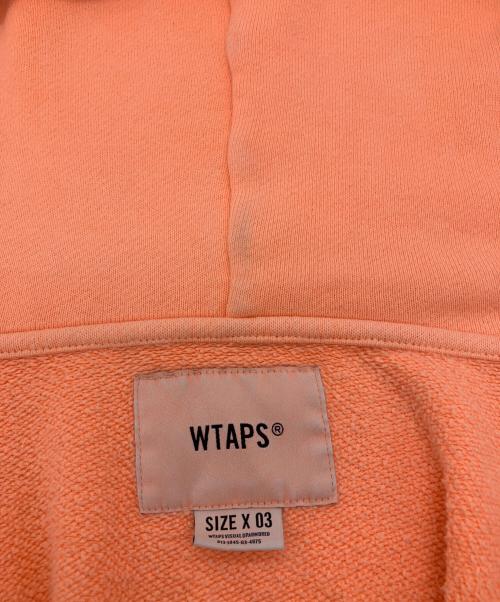 WTAPS（ダブルタップス）WTAPS (ダブルタップス) スウェットパーカー オレンジ サイズ:3の古着・服飾アイテム