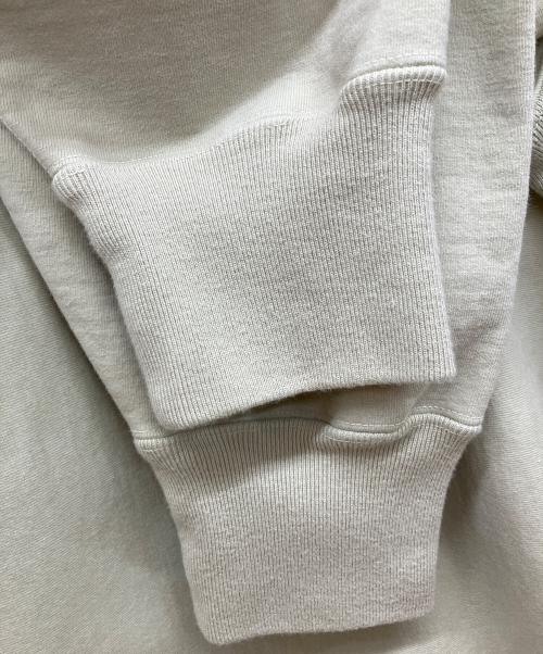 AURALEE（オーラリー）AURALEE (オーラリー) SUPER MILLED SWEAT P/O PARKA　スウェットパーカー ベージュ サイズ:3の古着・服飾アイテム