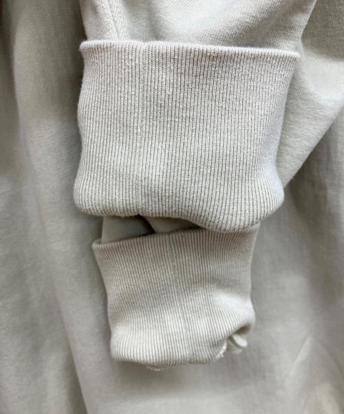 AURALEE（オーラリー）AURALEE (オーラリー) SUPER MILLED SWEAT P/O PARKA　スウェットパーカー ベージュ サイズ:3の古着・服飾アイテム