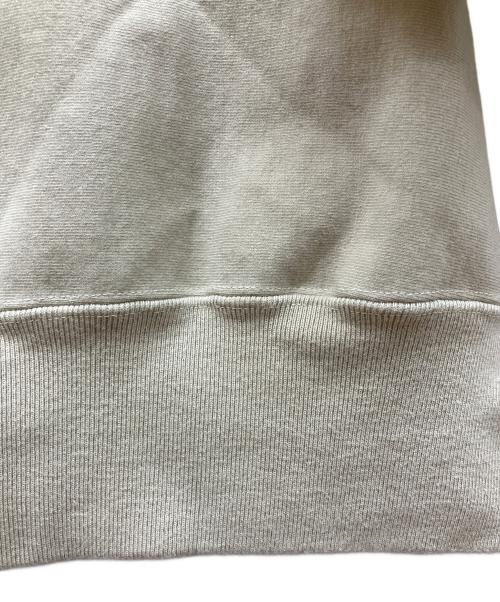 AURALEE（オーラリー）AURALEE (オーラリー) SUPER MILLED SWEAT P/O PARKA　スウェットパーカー ベージュ サイズ:3の古着・服飾アイテム