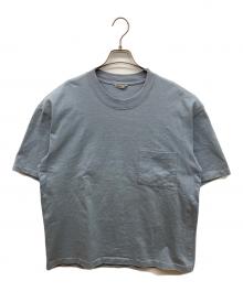 AURALEE（オーラリー）の古着「HEAVY WEIGHT TEE」｜ブルー