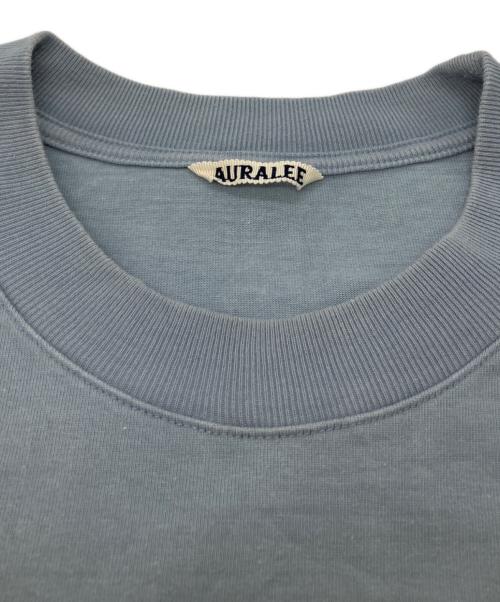 AURALEE（オーラリー）AURALEE (オーラリー) HEAVY WEIGHT TEE ブルー サイズ:4の古着・服飾アイテム
