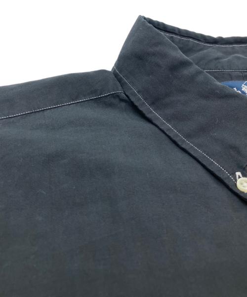 RALPH LAUREN（ラルフローレン）RALPH LAUREN (ラルフローレン) 半袖ボタンダウンシャツ ブラック サイズ:XLの古着・服飾アイテム