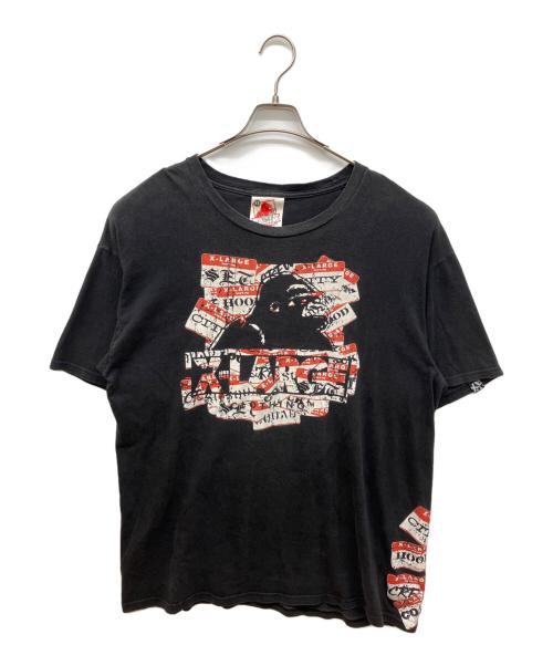 X-LARGE（エクストララージ）X-LARGE (エクストララージ) プリントTシャツ ブラック サイズ:XLの古着・服飾アイテム