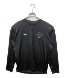 F.C.R.B.（エフシーレアルブリストル）の古着「AUTHENTIC TEAM TOUR L/S TOP」｜ブラック