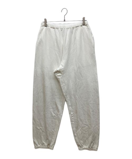 COMOLI（コモリ）COMOLI (コモリ) 製品染 裏毛 パンツ ホワイト サイズ:2の古着・服飾アイテム