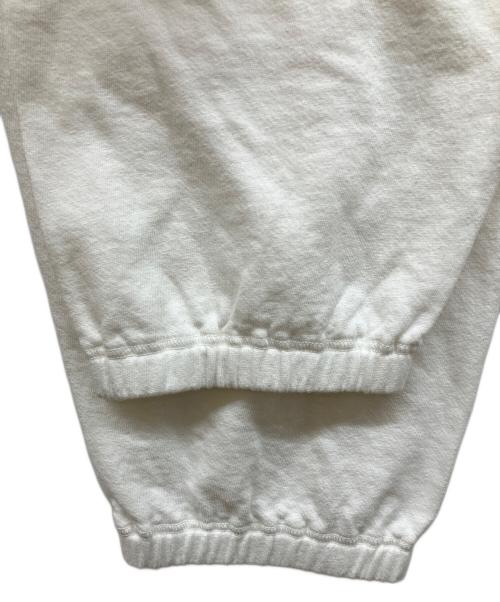 COMOLI（コモリ）COMOLI (コモリ) 製品染 裏毛 パンツ ホワイト サイズ:2の古着・服飾アイテム