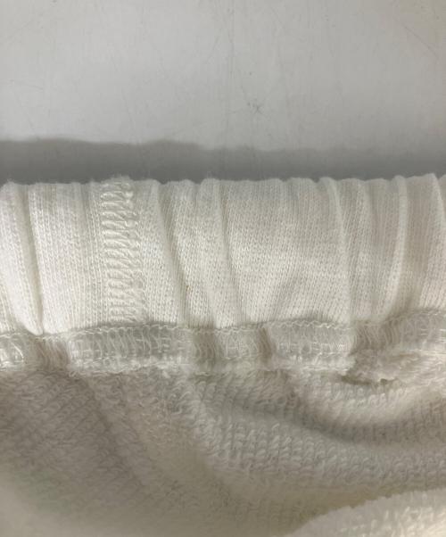 COMOLI（コモリ）COMOLI (コモリ) 製品染 裏毛 パンツ ホワイト サイズ:2の古着・服飾アイテム
