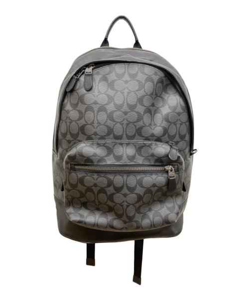 COACH（コーチ）COACH (コーチ) シグネチャーリュック グレーの古着・服飾アイテム