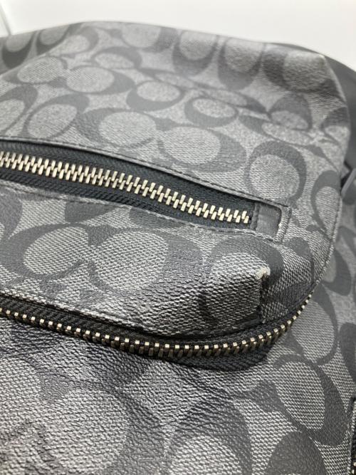 COACH（コーチ）COACH (コーチ) シグネチャーリュック グレーの古着・服飾アイテム