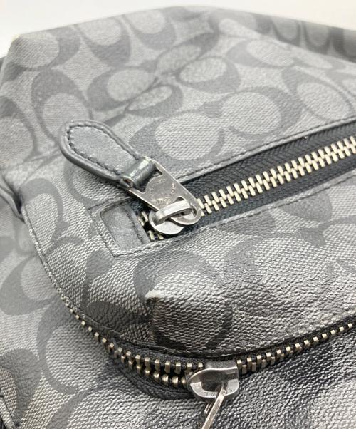 COACH（コーチ）COACH (コーチ) シグネチャーリュック グレーの古着・服飾アイテム