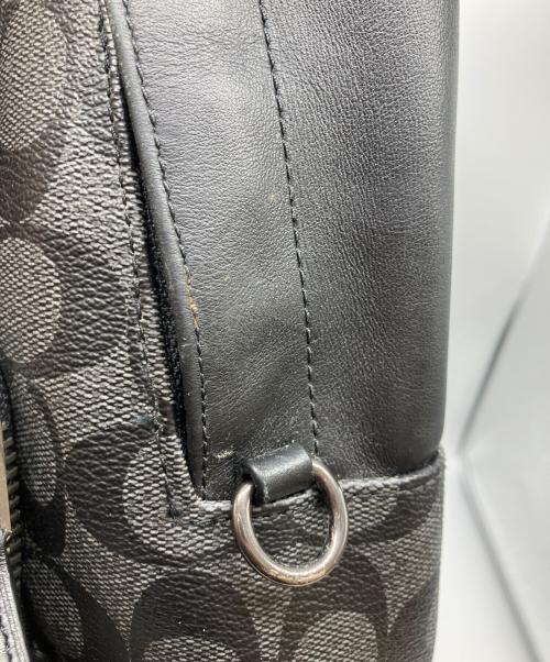 COACH（コーチ）COACH (コーチ) シグネチャーリュック グレーの古着・服飾アイテム