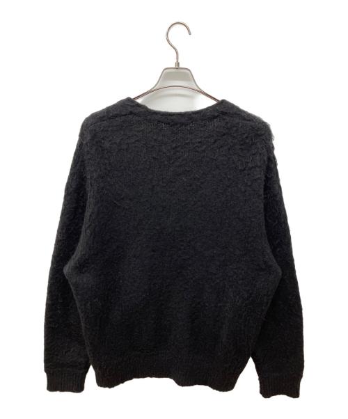 Wild Life Tailor（ワイルドライフテイラー）Wild Life Tailor (ワイルドライフテイラー) モヘヤ混カーディガン ブラック サイズ:Lの古着・服飾アイテム
