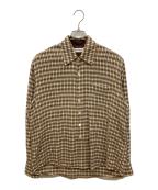 OUR LEGACYアワーレガシー）の古着「ABOVE SHIRT」｜ブラウン