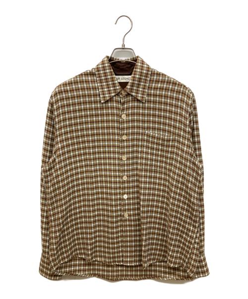 OUR LEGACY（アワーレガシー）OUR LEGACY (アワーレガシー) ABOVE SHIRT ブラウン サイズ:44の古着・服飾アイテム