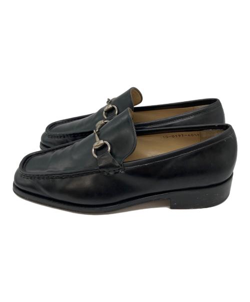 GUCCI（グッチ）GUCCI (グッチ) ホースビットローファー ブラック サイズ:40 1/2Eの古着・服飾アイテム