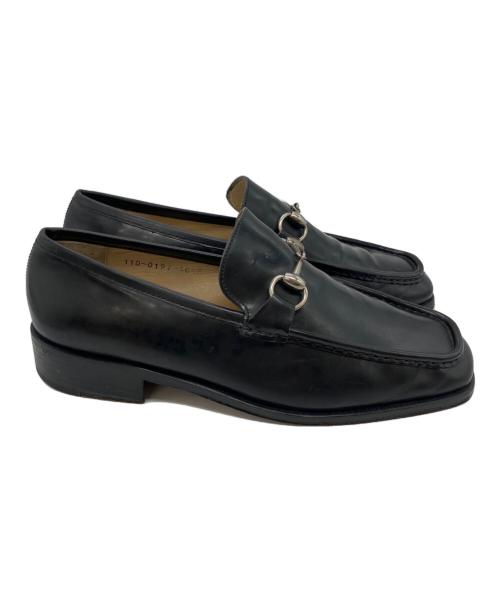 GUCCI（グッチ）GUCCI (グッチ) ホースビットローファー ブラック サイズ:40 1/2Eの古着・服飾アイテム