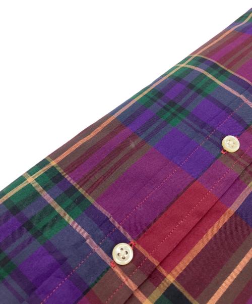 RALPH LAUREN（ラルフローレン）RALPH LAUREN (ラルフローレン) チェックシャツ パープル サイズ:Mの古着・服飾アイテム