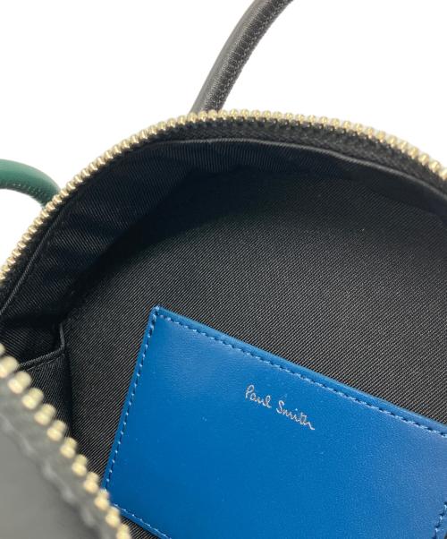 PAUL SMITH（ポールスミス）Paul Smith (ポールスミス) シリンダーダッフル2WAY ショルダーバッグ ブラックの古着・服飾アイテム