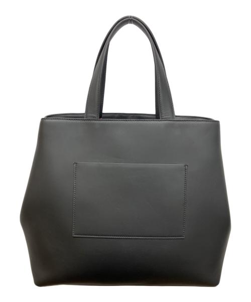 PAUL SMITH（ポールスミス）PAUL SMITH (ポールスミス) Swirl Leather Tote Bag ブラックの古着・服飾アイテム