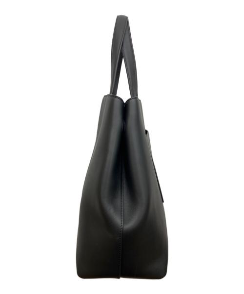 PAUL SMITH（ポールスミス）PAUL SMITH (ポールスミス) Swirl Leather Tote Bag ブラックの古着・服飾アイテム