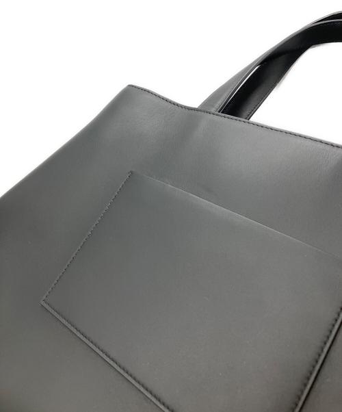 PAUL SMITH（ポールスミス）PAUL SMITH (ポールスミス) Swirl Leather Tote Bag ブラックの古着・服飾アイテム