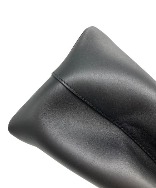 PAUL SMITH（ポールスミス）PAUL SMITH (ポールスミス) Swirl Leather Tote Bag ブラックの古着・服飾アイテム