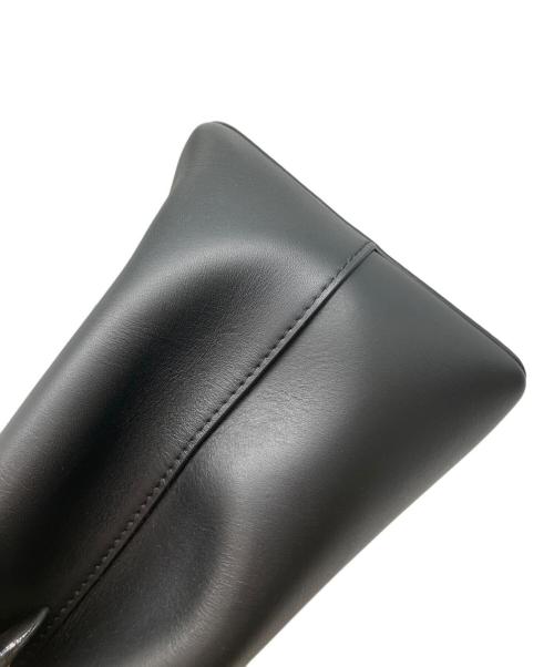 PAUL SMITH（ポールスミス）PAUL SMITH (ポールスミス) Swirl Leather Tote Bag ブラックの古着・服飾アイテム
