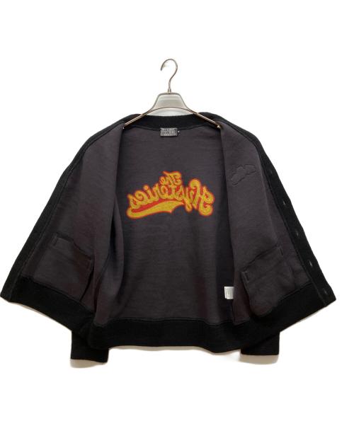 Hysteric Glamour（ヒステリックグラマー）Hysteric Glamour (ヒステリックグラマー) THE HYSTERICS刺繍 カーディガン ブラック サイズ:Sの古着・服飾アイテム