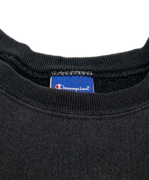 Champion REVERSE WEAVE（チャンピオン リバース ウィーブ）Champion REVERSE WEAVE (チャンピオン リバース ウィーブ) 90'sプリントスウェット ブラック サイズ:XXLの古着・服飾アイテム