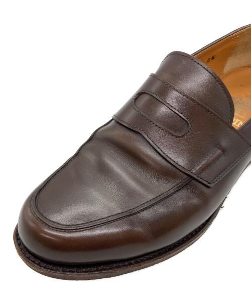 CRISPIN（クリスピン）CRISPIN (クリスピン) コインローファー ブラウン サイズ:8 1/2の古着・服飾アイテム