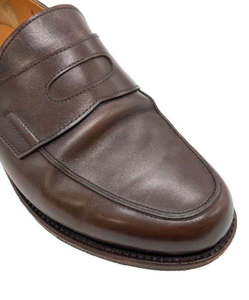 CRISPIN（クリスピン）CRISPIN (クリスピン) コインローファー ブラウン サイズ:8 1/2の古着・服飾アイテム
