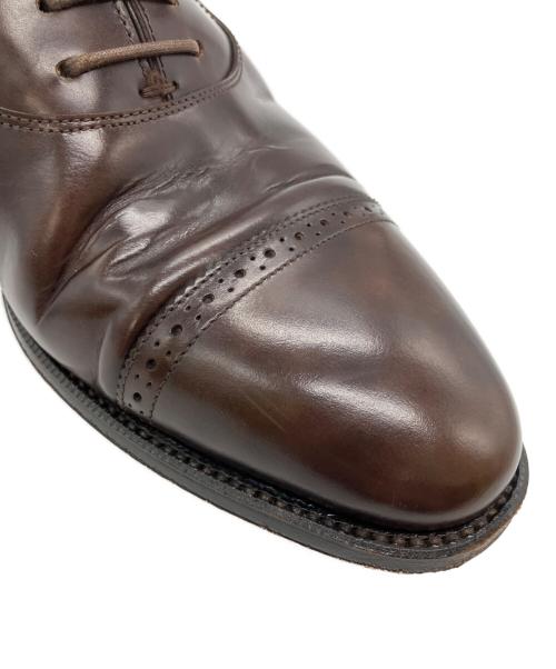 SHIPS MASTER CRAFTED FOOTWEAR（シップスマスタークラフテッドフットウェア）SHIPS MASTER CRAFTED FOOTWEAR (シップスマスタークラフテッドフットウェア) ストレートチップシューズ ブラウン サイズ:8 1/2の古着・服飾アイテム