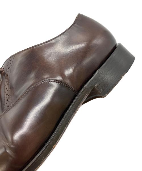 SHIPS MASTER CRAFTED FOOTWEAR（シップスマスタークラフテッドフットウェア）SHIPS MASTER CRAFTED FOOTWEAR (シップスマスタークラフテッドフットウェア) ストレートチップシューズ ブラウン サイズ:8 1/2の古着・服飾アイテム