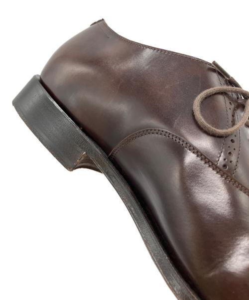 SHIPS MASTER CRAFTED FOOTWEAR（シップスマスタークラフテッドフットウェア）SHIPS MASTER CRAFTED FOOTWEAR (シップスマスタークラフテッドフットウェア) ストレートチップシューズ ブラウン サイズ:8 1/2の古着・服飾アイテム