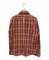 NIGEL CABOURN (ナイジェルケーボン) リバーシブルチェックネルシャツ オレンジ サイズ:48：7000円