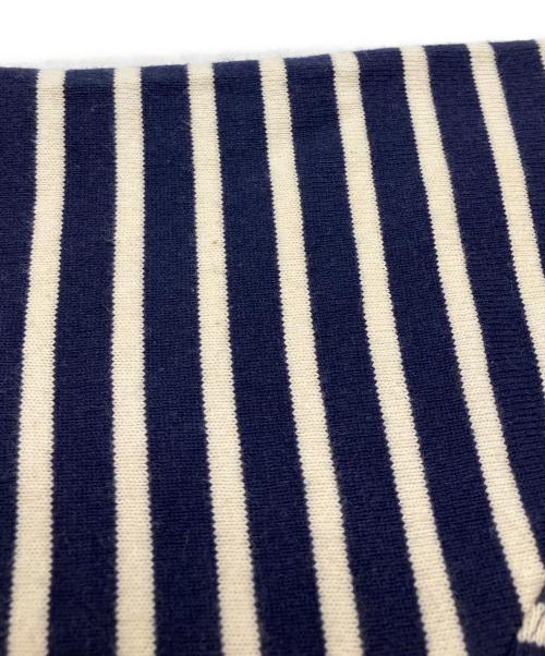 NIGEL CABOURN（ナイジェルケーボン）NIGEL CABOURN (ナイジェルケーボン) ボーダーポロシャツ ネイビー サイズ:46の古着・服飾アイテム