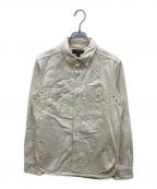 NIGEL CABOURNナイジェルケーボン）の古着「ワークシャツ」｜アイボリー
