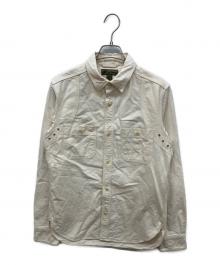 NIGEL CABOURN（ナイジェルケーボン）の古着「ワークシャツ」｜アイボリー