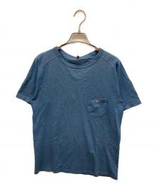 NIGEL CABOURN（ナイジェルケーボン）の古着「5.6オンスベーシックTシャツ」｜ネイビー