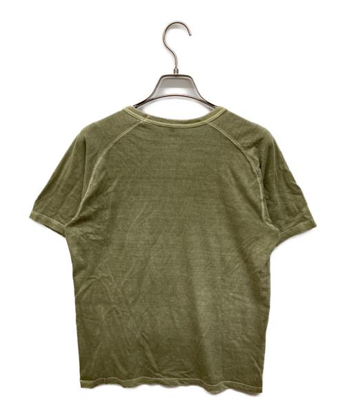 NIGEL CABOURN（ナイジェルケーボン）NIGEL CABOURN (ナイジェルケーボン) 5.6oz Basic T-Shirt カーキ サイズ:46の古着・服飾アイテム